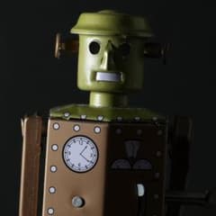 IPSWICH ゼンマイブリキ　アトミックロボットマン
