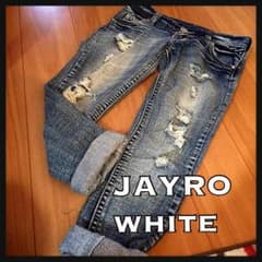 値下げ!!JAYRO white デニムのサムネイル