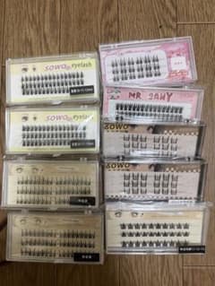 つけまつげ 8点セット まとめ売りのサムネイル