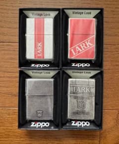 LARK 60周年 限定ZIPPO 300個シリアル入り4種セット＋灰皿 - メルカリ