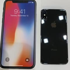 iPhone X Space Gray 64 GB SIMフリー解除済みのサムネイル