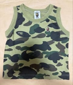 【お値下げしました】A BATHING APE タンクトップ 迷彩 A BATHING APE（アベイシングエイプ）の「1ST CAMO BAPE STA TANK TOP