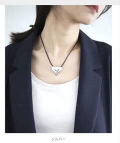 slobe iena別注 basenotes ハート　ネックレス　チョーカー slobe iena別注 basenotes ハート ネックレス チョーカー - メルカリ