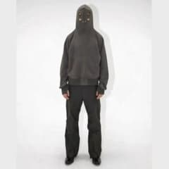 JIAN YE ジェンイェ22AW C-2 HOODIE フーディ　ブラックのサムネイル