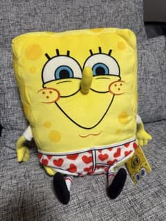 スポンジ・ボブ ハートパンツBIGぬいぐるみ