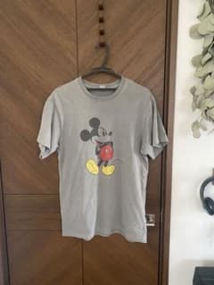 コストコ　ミッキーTシャツ　ウォッシュ加工　Mサイズ　メンズのサムネイル