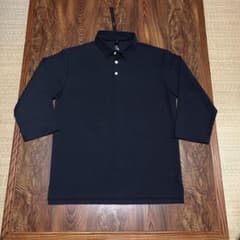 新品 wjk 冷感ストレッチ リネン混 プルオーバーシャツ S 七分袖
