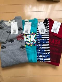 140cmトレーナーとロンTセットのサムネイル