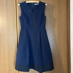 FOXEY NEW YORK ノースリーブ ひざ丈ワンピースのサムネイル