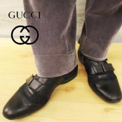 GUCCI○グッチ イタリア製＜GGキャンバスベルクロスニーカー＞MC0116t 
