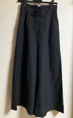 ローリーズファーム ワイドパンツ　ブラック　Mサイズ
