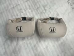 HONDA ホンダ ヘッドレスト クッション ホワイト　2個セットのサムネイル