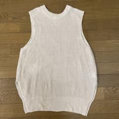MACPHEE ノースリーブニット ベージュのサムネイル
