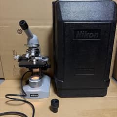 【動作品・ケース付】Nikon ニコン 生物顕微鏡 S型 / ニューS型 単眼のサムネイル
