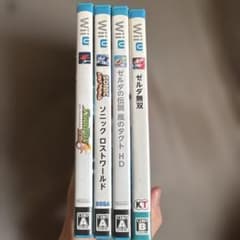 Wii U ソフト 4本セット まとめ売りのサムネイル