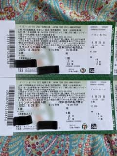 ぶーちゃん専用ディズニーオンアイスチケット福岡2枚のサムネイル
