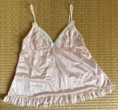tutuanna ベビードール　Mサイズ　ピンクキャミソールのサムネイル