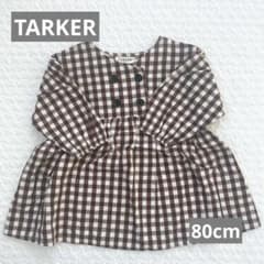 TARKER ギンガムチェック ワンピース 80cmのサムネイル