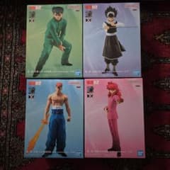 幽☆遊☆白書 DXFフィギュア 4体セット 未開封 - メルカリ