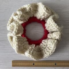 ハンドメイド ニットシュシュ ~カラーオーダー受付中~のサムネイル