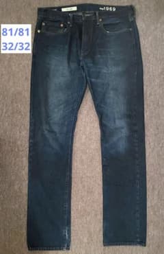 GAP デニム 1969 SLIM スリム 81/81 32/32 インディゴのサムネイル