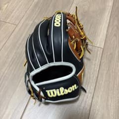 Wilson A2000 硬式グローブ 黒/茶色 - メルカリ