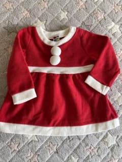 クリスマス　サンタ　ワンピース　95㌢のサムネイル