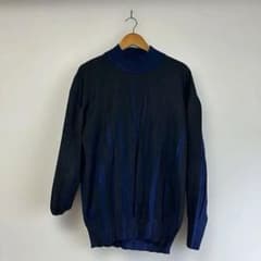 ISSEY MIYAKE MEN 18AW バイカラーリンクルニット