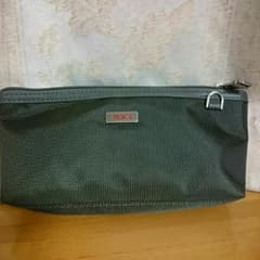 たくみさま専用☆レア色☆モスグリーン JAL×TUMI☆ビジネスクラスポーチのサムネイル