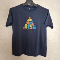 mont-bell ネイビー Tシャツ 150のサムネイル