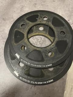 【中古】 MAQs ホイールスペーサー 3mm 2枚のサムネイル