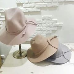 dazzlin リボンウールハット　新品タグ付のサムネイル