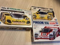 タミヤ1/24ポルシェ956 タカキュー88c-v 3台セット タミヤ1/24ポルシェ956 タカキュー88c-v 3台セット - メルカリ