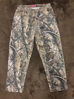 supreme 25FW リアルツリーバギーパンツ - メルカリ