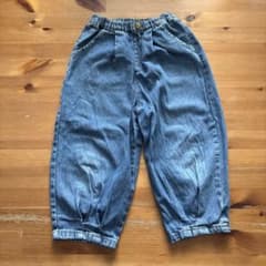 デニムブルー バルーンパンツ 100cm~のサムネイル
