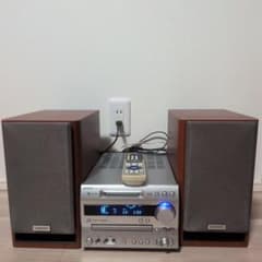 美品 希少 ONKYO FR-N7TX スピーカー付 CD MDコンポ - メルカリ