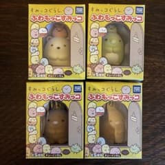 Takara Tomy Arts Sumikko Gurashi Fluffy Sumikko (Set of 4)