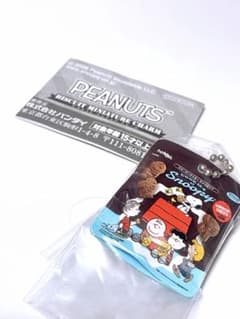 PEANUTS 우드 스톡 스누피 초콜릿 칩 쿠키 키 체인
