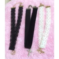 【 MiKiTii..様専用 】♡ 美品 チョーカー 3点セット ♡のサムネイル