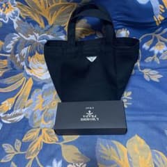未使用 PRADA プラダ ノベルティトートバッグブラック - メルカリ