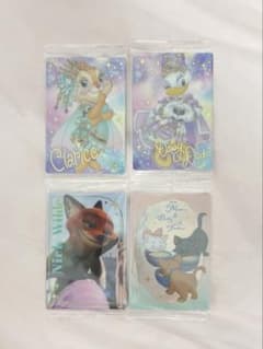 ディズニー ウエハース カード クラリス デイジー ニック おしゃれキャットのサムネイル