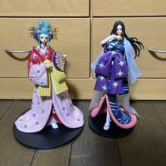 ワンピース一番くじ ラストワン 華ノ幕 ハンコック 恋顔Ver 小紫セット