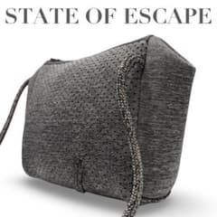 STATE OF ESCAPE 페스티벌 숄더백 회색 대각선