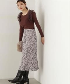モールレースタイトスカート　PROPORTION BODY DRESSINGのサムネイル