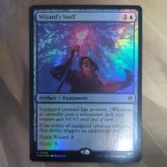 MTG 魔法使いの杖/Wizard's Staff 英語版 Foilのサムネイル