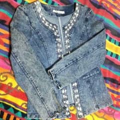 はな様 ご購入専用  デニムジャケットのサムネイル