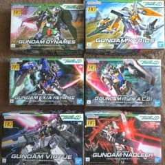 HG 【テープ無し】 エクシア デュナメス キュリオス ヴァーチェ ナドレ 他 HG 【テープ無し】 エクシア デュナメス キュリオス ヴァーチェ ナドレ