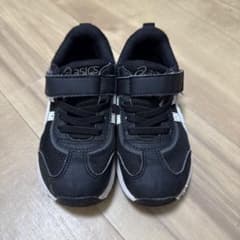asics キッズ スニーカー ブラック 16.5cmのサムネイル