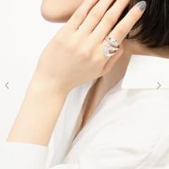 美品 jouete ete シルバー フォークリング 11号のサムネイル