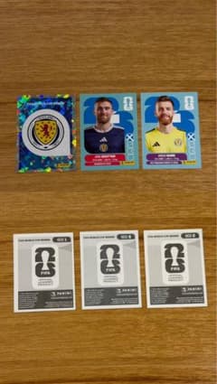 Panini FIFA World Cup 2026 Scotland 3枚のサムネイル